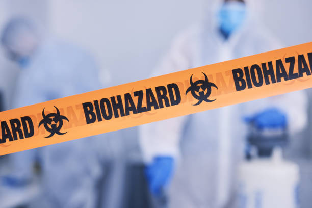 Professional Infectious Disease Decontamination technician working in Garden City, GA